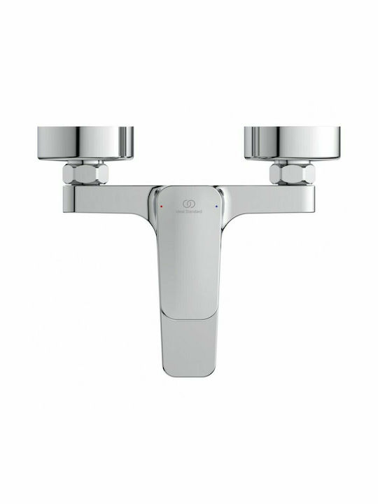 Ideal Standard Ceraplan Миксер Батерия Баня Сребрист