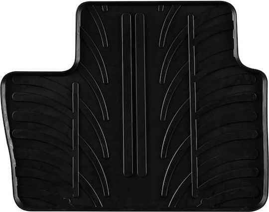 Gledring Set of Front and Rear Mats 4pcs for Nissan Juke 2019 Black