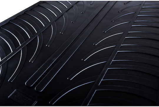 Gledring Set of Front and Rear Mats 4pcs for Seat Ateca Black