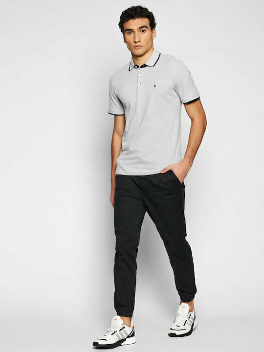 Polo T-shirt Light Grey Melange 12136668