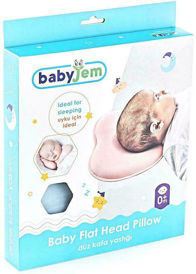 Baby Jem Βρεφικό Μαξιλάρι Ύπνου Γκρι 23x21εκ. Baby Jem Βρεφικό Μαξιλάρι Ύπνου Γκρι 23x21εκ.