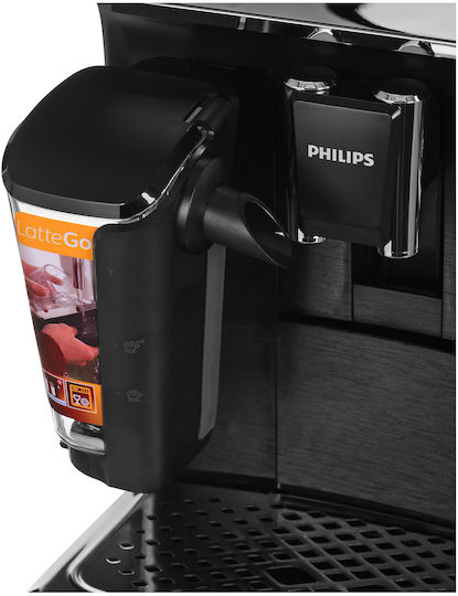 Philips Series 2200 Automatische Espressomaschine 1500W Druck 15bar für Cappuccino mit Mahlwerk Schwarz