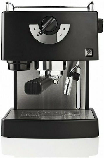 Briel ES74 Μηχανή Espresso 1260W Πίεσης 19bar Μαύρη