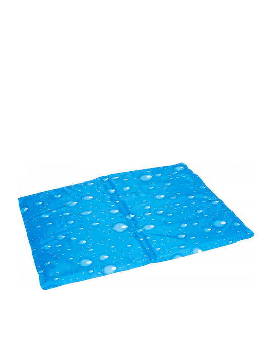 Nobleza Cooling with Printing Mattress Dog Rectangle Cooling Blue 50x40cm