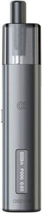 Aspire Vilter S Pod Kit 2ml με Ενσωματωμένη Μπαταρία 500mAh Grey