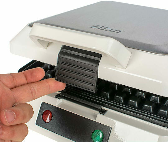 Zilan Zilan Waffeleisen Für Quadratische Waffeln 4 Leistung 1200W