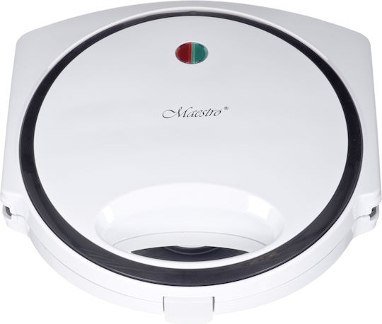 Maestro MR714 Βαφλιέρα για Τετράγωνες Βάφλες 2 Θέσεων 780W