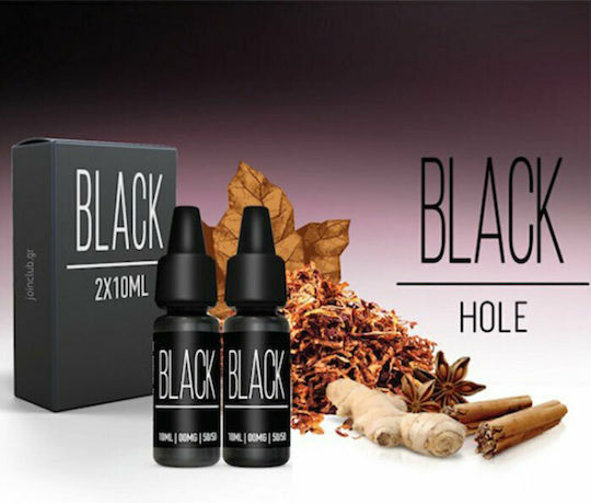 The Liquids Lab Fertige Nachfüllflüssigkeit Black Hole mit Rauchen Geschmack 6mg 10ml 2Stück