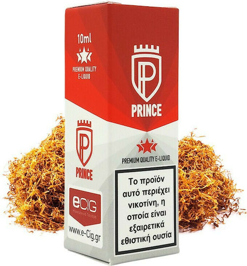 ECig Ready-to-use E-Liquid Prince Tobacco with Smoking Flavor 6mg 10ml