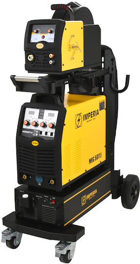 Imperia MIG 501 ti Welding Machine Inverter MAG / MIG / MMA / FCAW with Maximum Welding Current 500A and Duty Cycle 50%