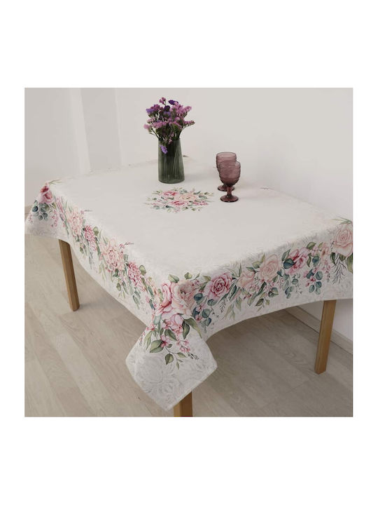 Dimeco Tablecloth Selena Ecru 140x220cm Π80002200008279