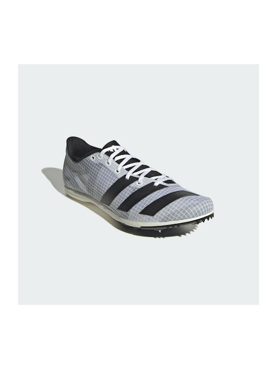 Distancestar Sport Shoes Spikes Cloud White / Night Metallic / Core Black
