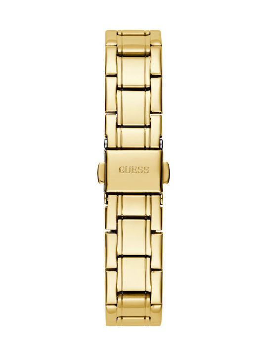 Guess Guess Melody Womens Watch 28mm Battery with Gold Stainless Steel Strap Guess Guess Melody Womens Watch 28mm Battery with Gold Stainless Steel Strap