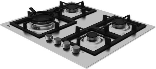 Teka Εστία Υγραερίου Αυτόνομη Inox 60x51εκ. Ασημί