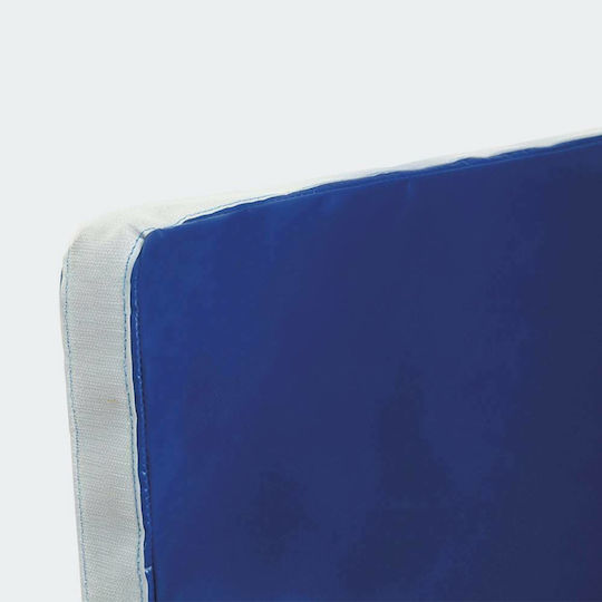 AMILA Fitnessmatte für Kunstturnen Blau (200x100x4cm)