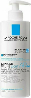 La Roche Posay Lipikar Baume AP+M Light Ενυδατικό Balm Ανάπλασης Σώματος για Ευαίσθητες Επιδερμίδες 400ml