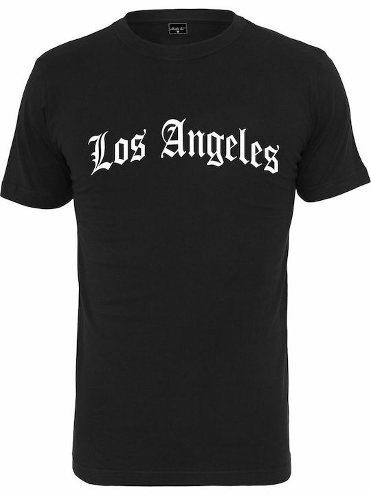 Los Angeles Wording T-shirt Μαύρο