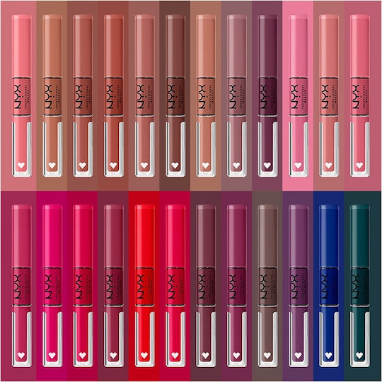 NYX Professional Makeup Shine Loud High Lip Color Flüssig Lippenstift Schwer durchsichtig 05 Magic Maker 6.5ml