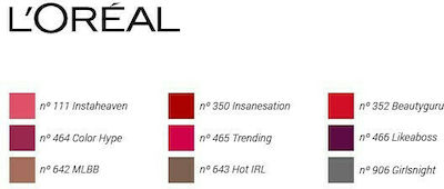 L'Oreal Paris Color Riche Plump and Shine Lippenstift Reines