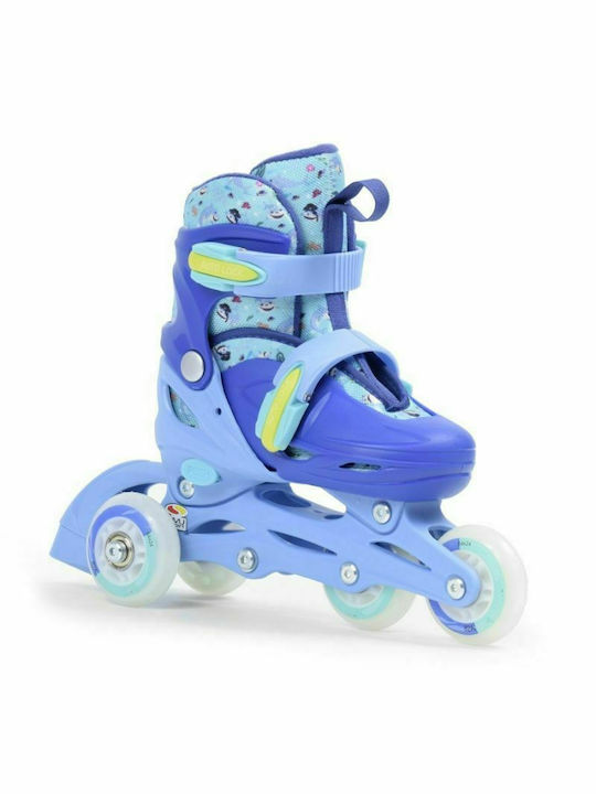 Inny Combo Shark Kids Inline Rollers Blue