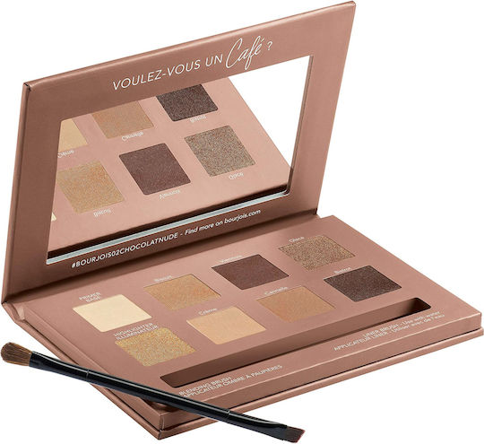 Bourjois Beau Regard Paletă Cu Fard De Pleoape În Formă Pudră Presată 7.68gr