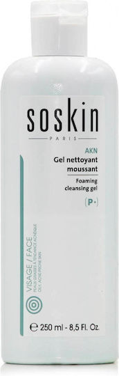 Soskin ΑΚΝ Gel Cleansing Face for Acne-Prone Skin 250ml