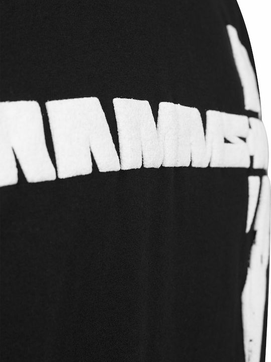 Pegasus Rammstein T-shirt Μαύρο Βαμβακερό Pegasus Rammstein T-shirt Μαύρο Βαμβακερό