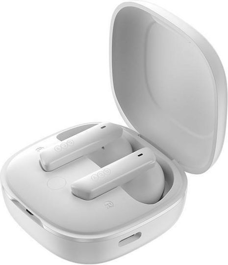 QCY MeloBuds ANC HT05 Bluetooth Handsfree Earphones with Charging Case White