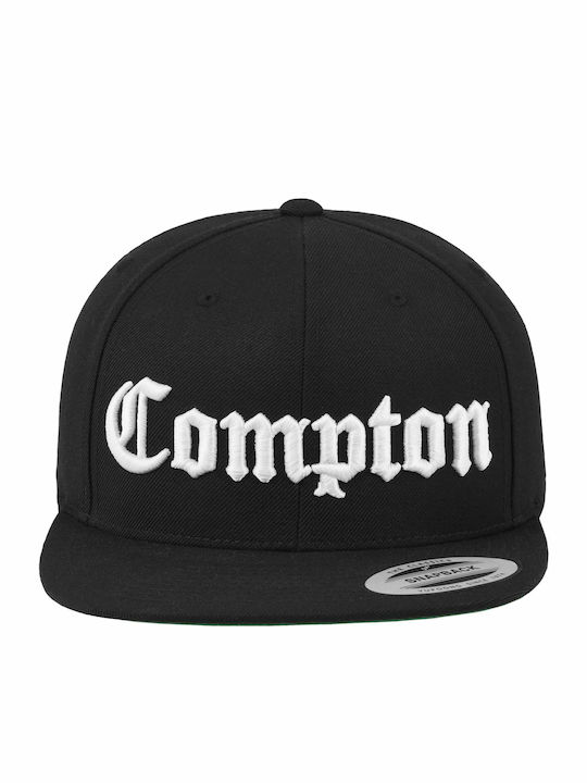 Compton Γυναικείο Jockey με Ίσιο Γείσο Μαύρο