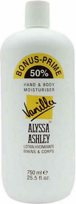 Alyssa Ashley Vanilla Hidratantă Loțiune pentru Corp cu Aromă de Vanilie 750ml