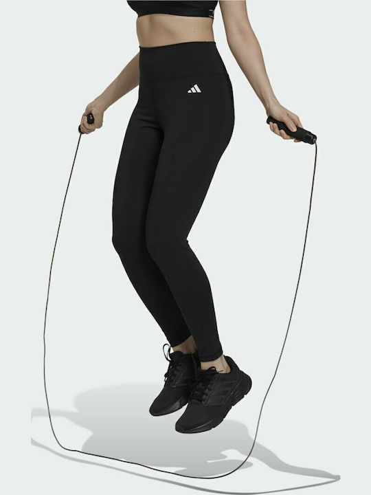Essentials Training Γυναικείο Cropped Κολάν Ψηλόμεσο Μαύρο