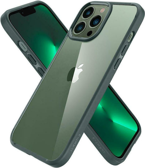 Spigen Ultra Hybrid Back Cover Πλαστικό 2mm Midnight Green (iPhone 13 Pro Max)