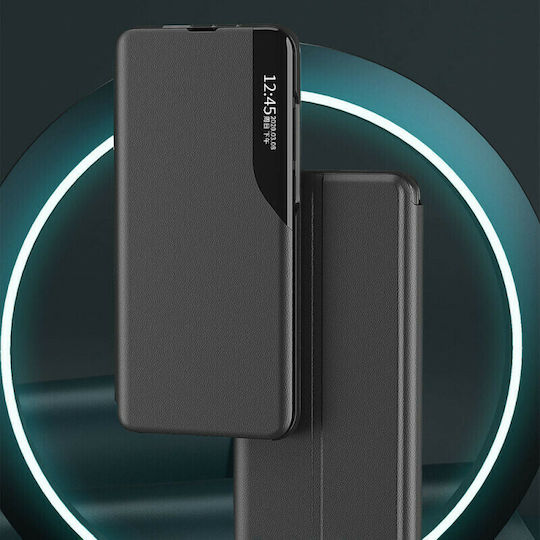 Eco Leather View Book Δερματίνης Μαύρο (Poco M4 Pro 5G / Redmi Note 11s 5G)