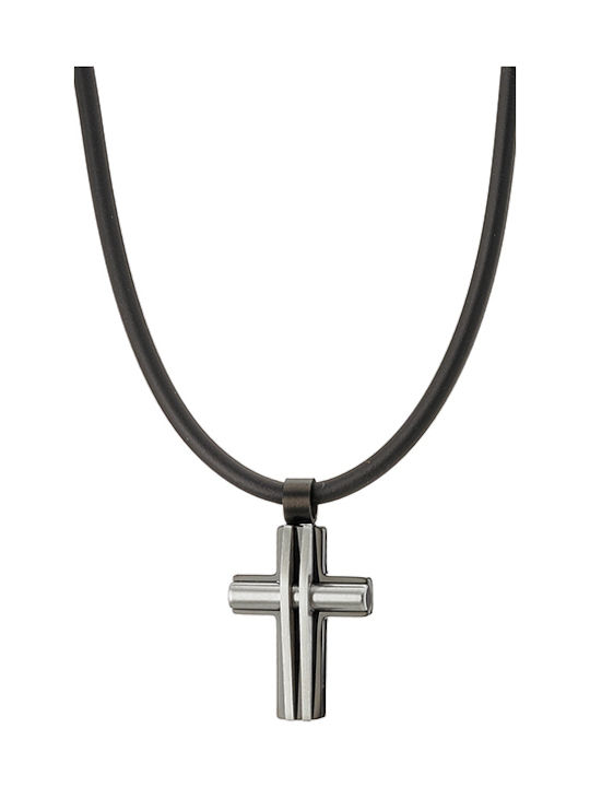 Oxzen Men's Cross from Steel