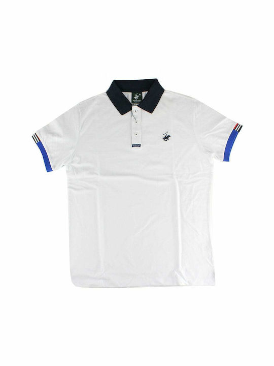 Polo Short Sleeve Blouse White