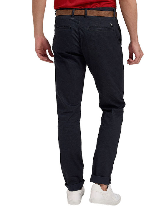 Tom Tailor Herrenhose Chino in Slim Passform Marineblau