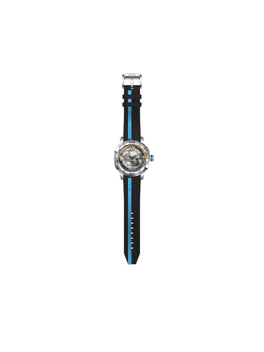Invicta S1 Rally Battery Watch with Rubber Strap Black