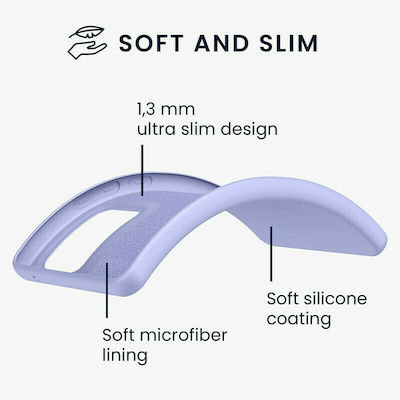 KWmobile Soft Flexible Rubber Umschlag Rückseite Silikon Lavender (Galaxy A53) 58051.108