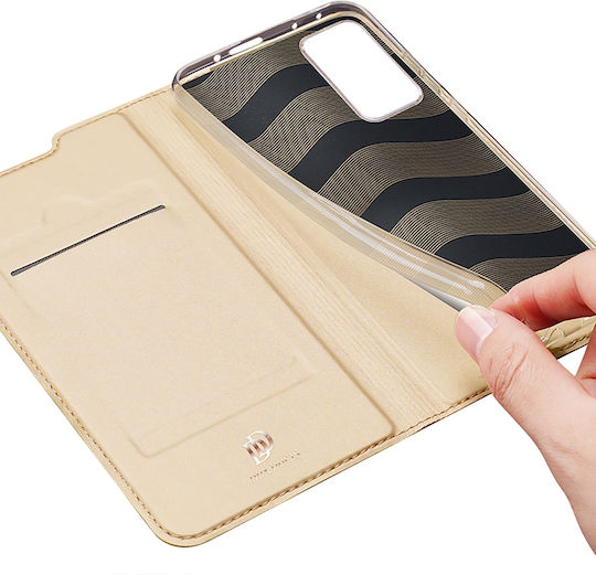 Dux Ducis Skin Pro Holster Buchen Sie Synthetisches Leder Gold (Redmi Note 11 Pro+ 5G)