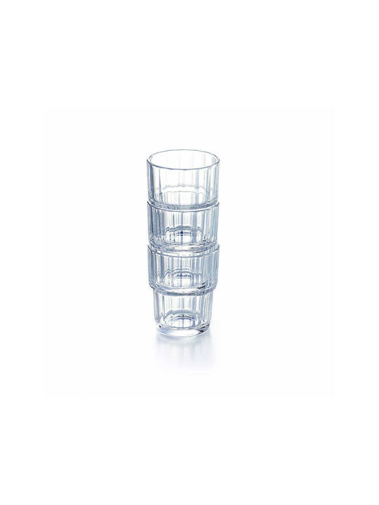 Arcoroc Noruega Set Gläser Wasser aus Glas 200ml 6Stück