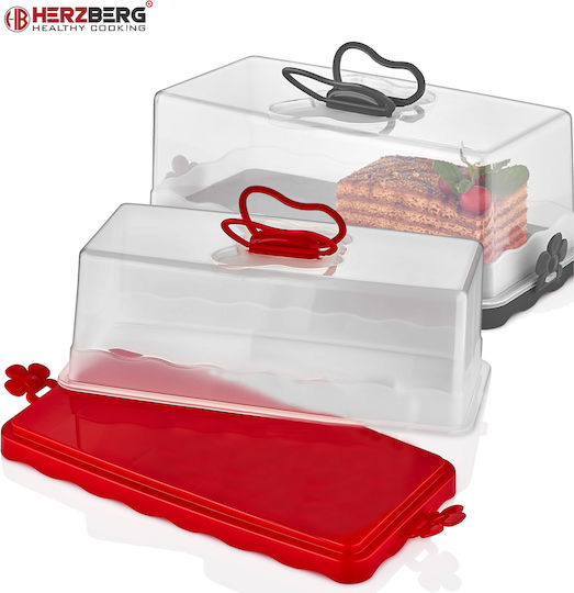 Herzberg HG-L575 Plastic Cake Stand