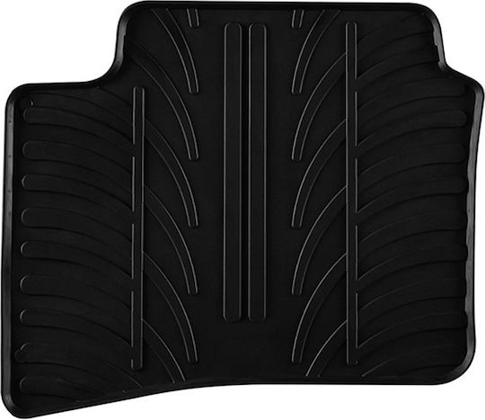 Gledring Set of Front and Rear Mats 4pcs for Hyundai i10 2020 Black