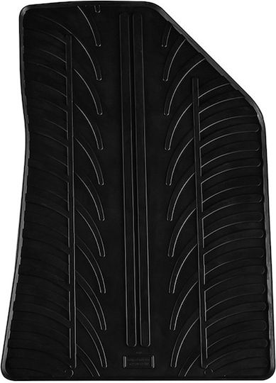 Gledring Set of Front and Rear Mats 4pcs for Hyundai i10 2020 Black