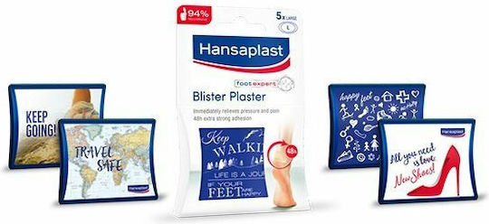 Hansaplast SOS Blister Gel Patches Large 5pcs