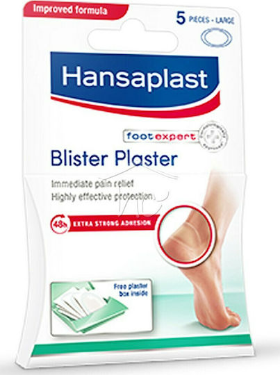 Hansaplast SOS Blister Gel Patches Large 5pcs