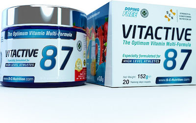 SCN Vitactive 87 Multivitamin for Energy & Immune System Boost Summer Fruits 152gr