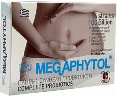 Medichrom Megaphytol με Προβιοτικά και Πρεβιοτικά 15 κάψουλες