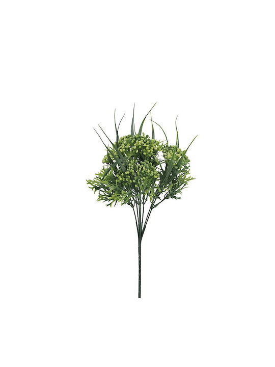 Marhome Bouquet of Artificial Flowers Green 30cm 1pcs