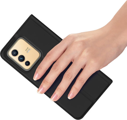 Dux Ducis Skin Pro Book Δερματίνης Μαύρο (Vivo V23 5G)