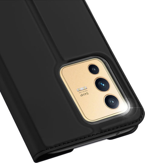 Dux Ducis Skin Pro Book Δερματίνης Μαύρο (Vivo V23 5G)